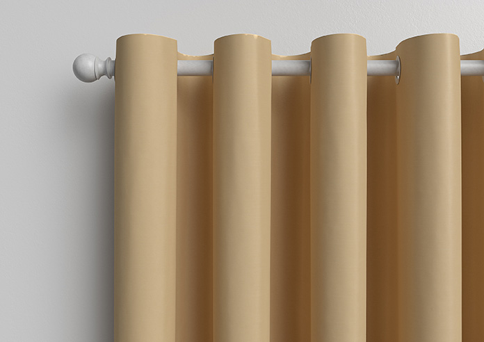 Kyoto Faux Silk, Natural - Made to Measure Curtains - Image 12